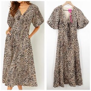 chinese dress ladies Lilly Pulitzer Women's Malone Maxi Dress, Las Olas Aqua Strong Current Sea  at Amazon Women's Clothing store main image 1
